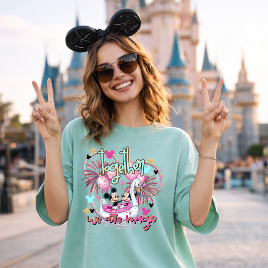 TOGETHER WE ARE MAGIC VALENTINE’S DAY SHIRT | Cozy Park Day Shirt