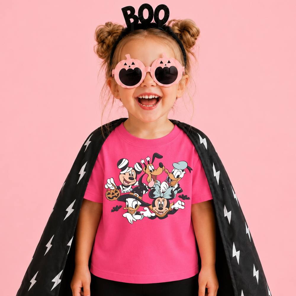 MOUSE GANG HALLOWEEN Magical Theme Park Halloween Kids Shirt | Toddler & Youth Sizes