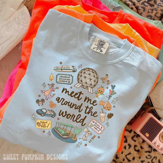 MEET ME AROUND THE WORLD | Cozy Park Day Shirt