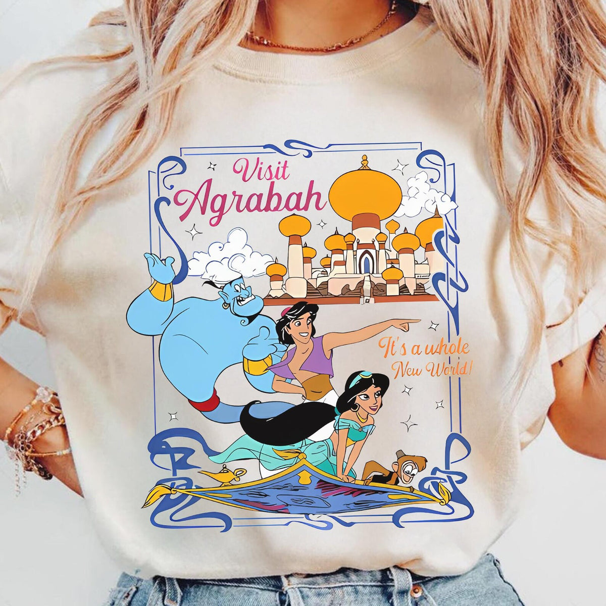 PRINCESS JASMINE AGRABAH SHIRT | Magical Theme Park Shirt & Tank | Adult Comfort Colors Tee