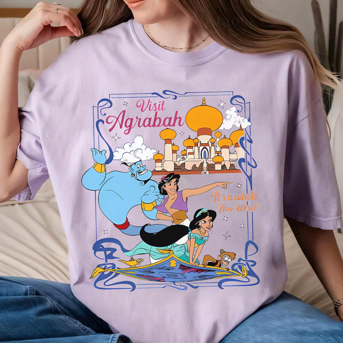 PRINCESS JASMINE AGRABAH SHIRT | Magical Theme Park Shirt & Tank | Adult Comfort Colors Tee