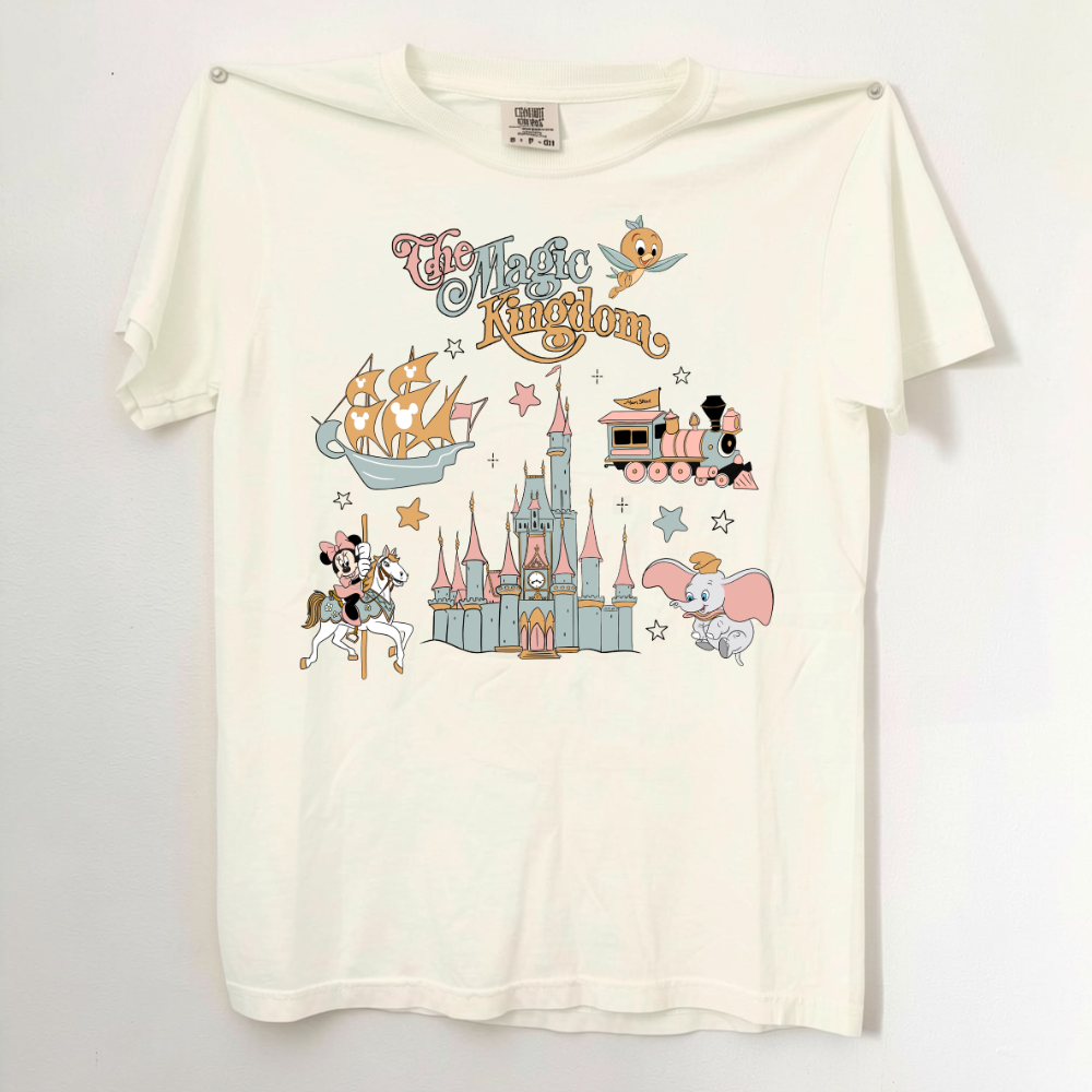 MK PARK TANK OR TEE - COMFORT COLORS - MAGICAL PARK DAY VACATION TOP