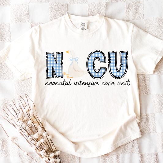 Cute Goose NICU Nurse Shirt | NICU Nurse Gift | Neonatal Nurse Graphic Tee