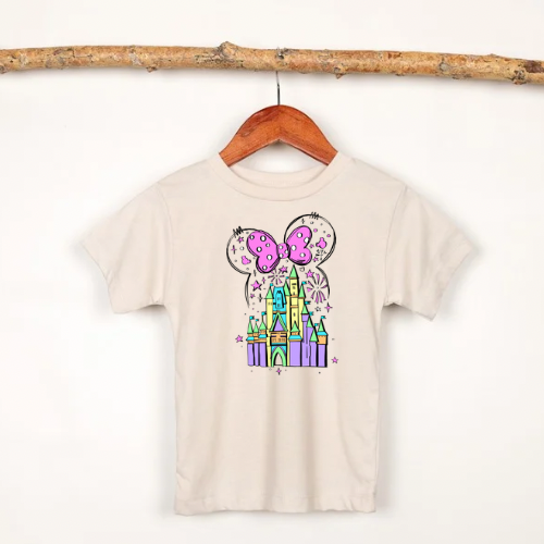 COLORFUL CASTLE SHIRT FOR KIDS