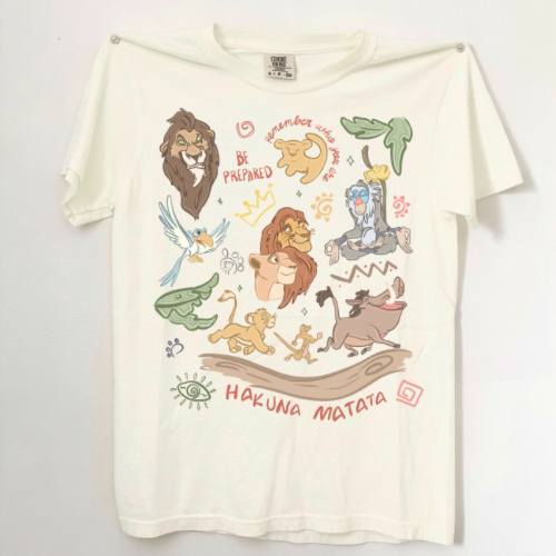 AK LION Shirt - COMFORT COLORS TEE - VACATION PARK DAY TSHIRT