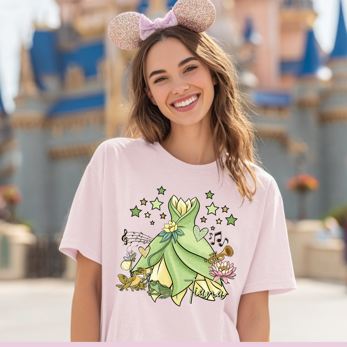 PRINCESS tiana DRESS - Comfort Colors