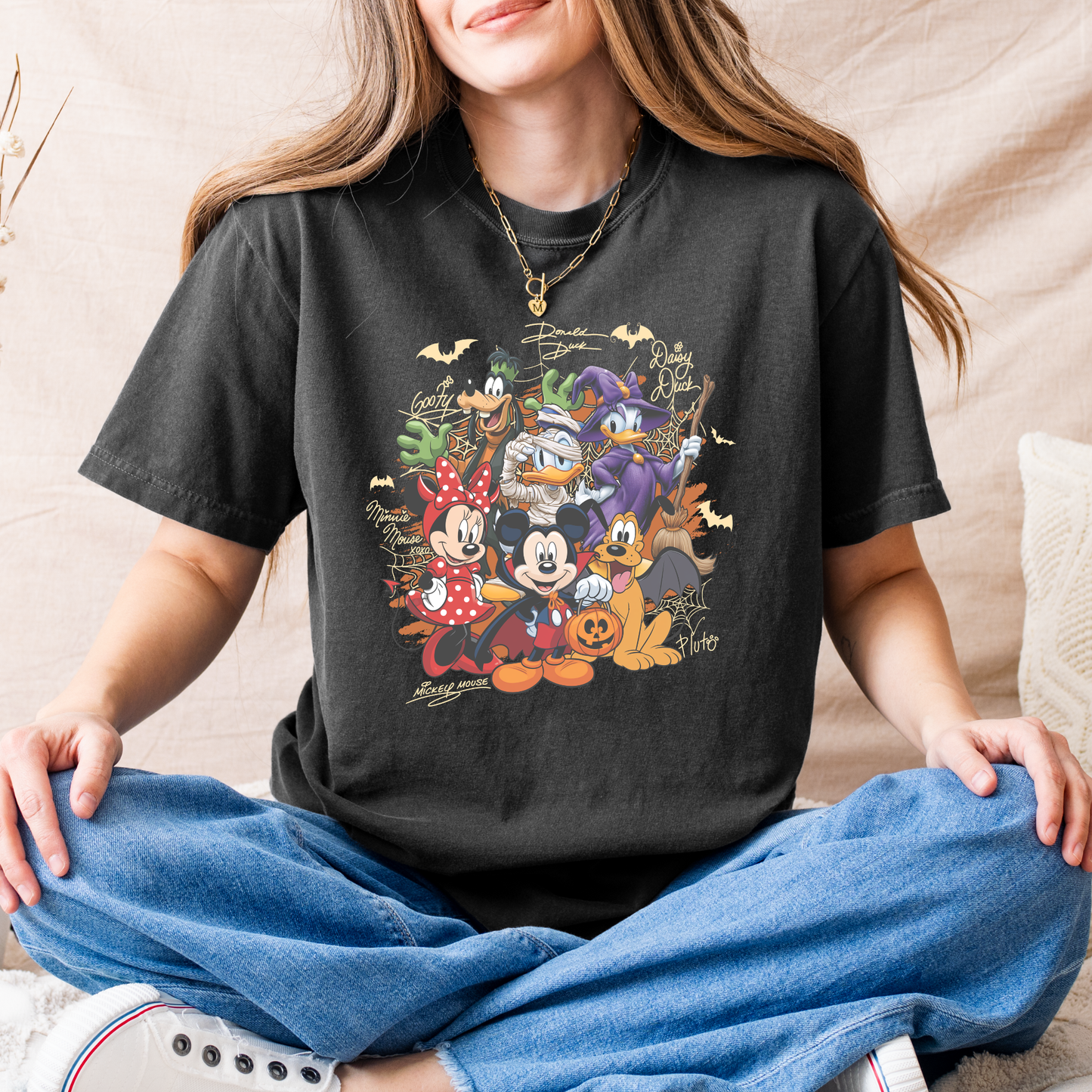 Mickey & Crew Halloween Shirt | Magical Theme Park Shirt & Tank | Adult Comfort Colors Tee