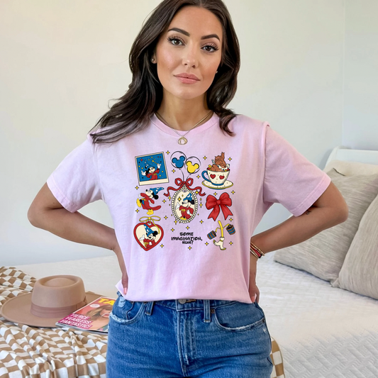 Sorcerer Mouse Collage Shirt
