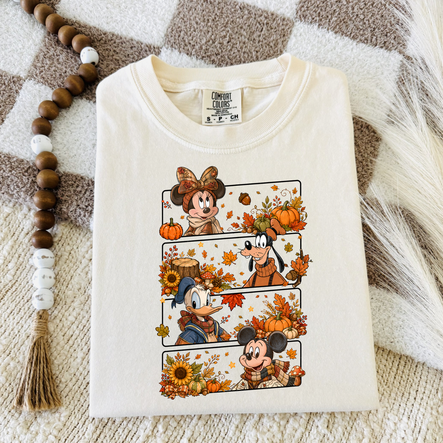 Mickey & Crew Fall Autumn Shirt | Magical Theme Park Shirt & Tank | Adult Comfort Colors Tee