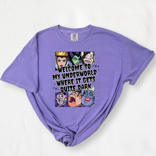 VILLAINS UNDERWORLD SHIRT