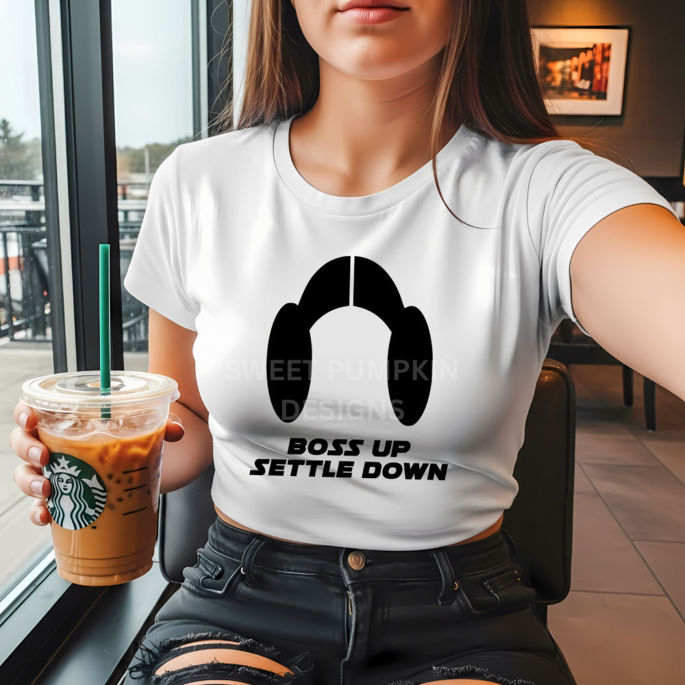 BOSS UP - Galaxy Shirt