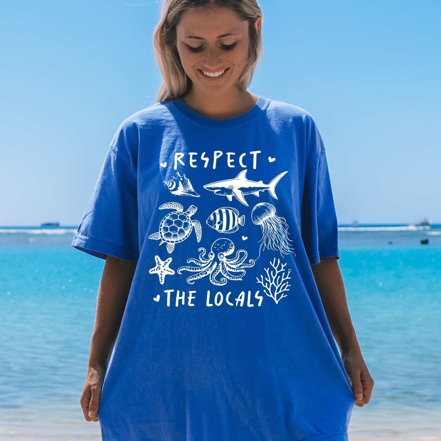 Respect the Locals Marine Life Shirt