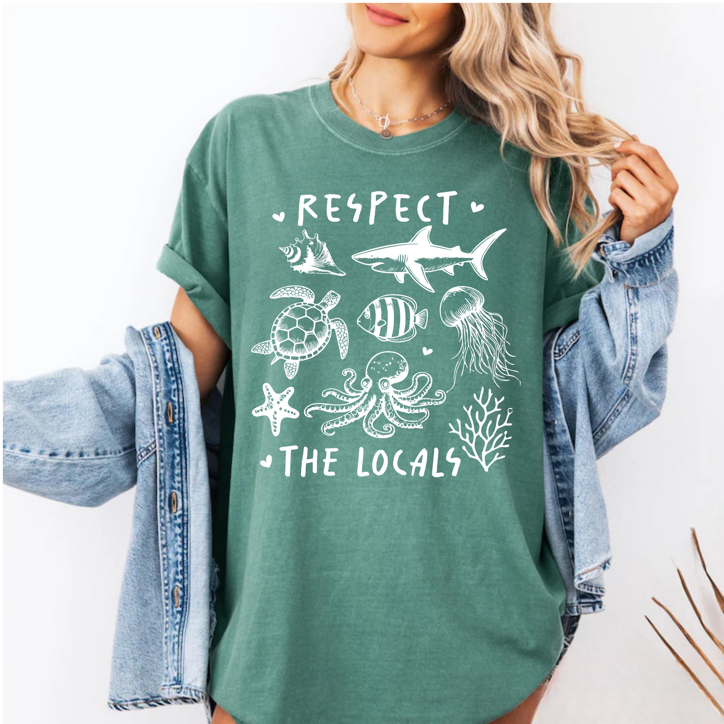 Respect the Locals Marine Life Shirt