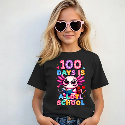 100 DAYS AXOLOTL SHIRT