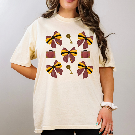 TOWER RIDE BOWS Shirt - COMFORT COLORS TEE - VACATION PARK DAY TSHIRT