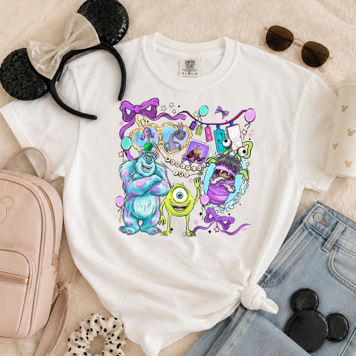 Cute Monsters Locket Magical Theme Park Shirt – Comfort Colors Adult & Youth Sizes