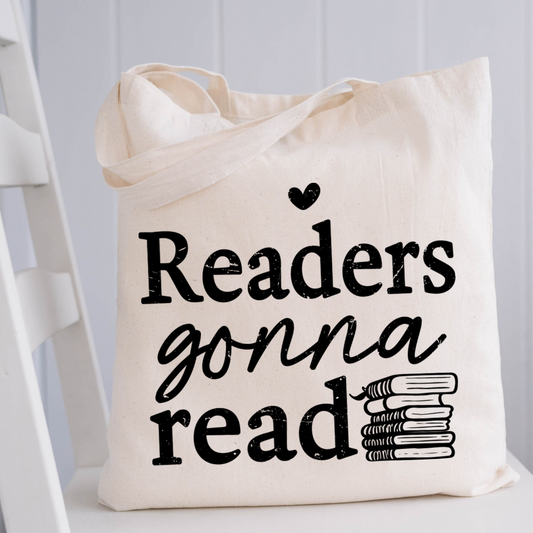 Book Lover Tote Bag, Canvas Bookish Bag for Readers, Library Tote, Gift for Bookworm, Book Club Bag, Teacher Gift