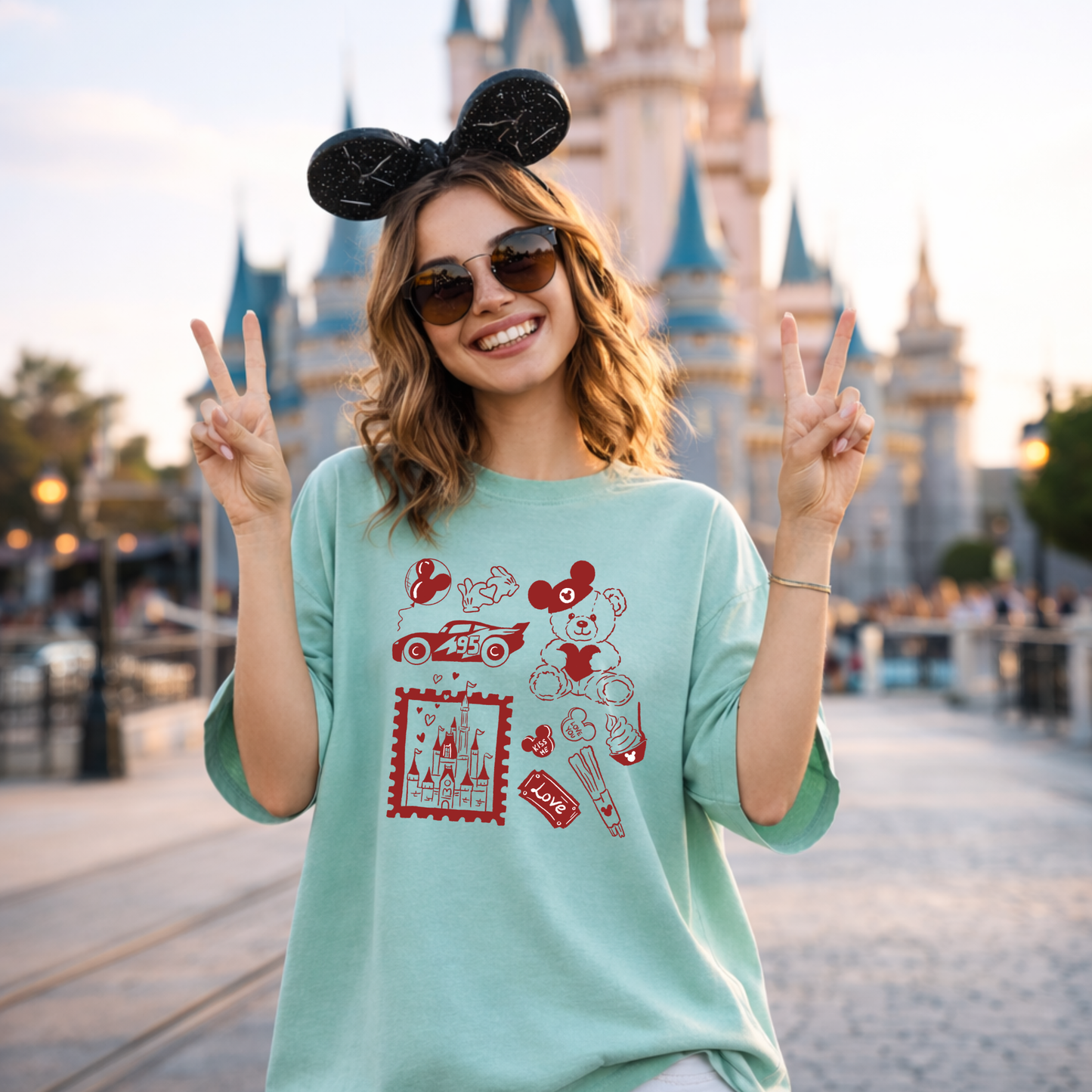 Valentine’s Day MAGICAL PARK SHIRT | Cozy Park Day Shirt