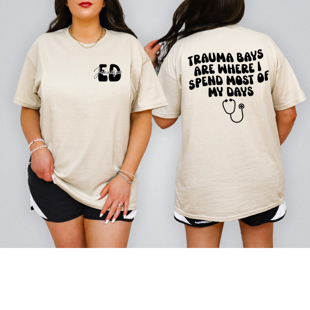 Trauma Emergency Department Nurse Shirt