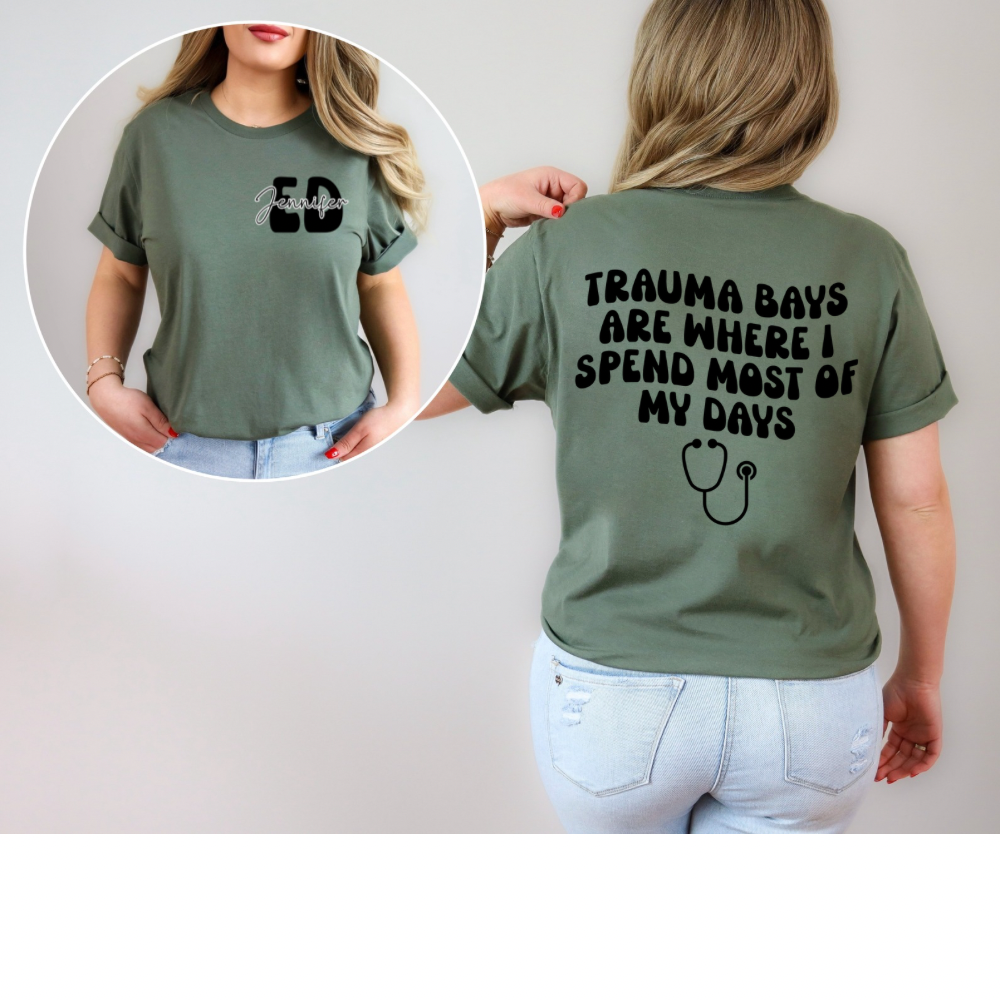 Trauma Emergency Department Nurse Shirt