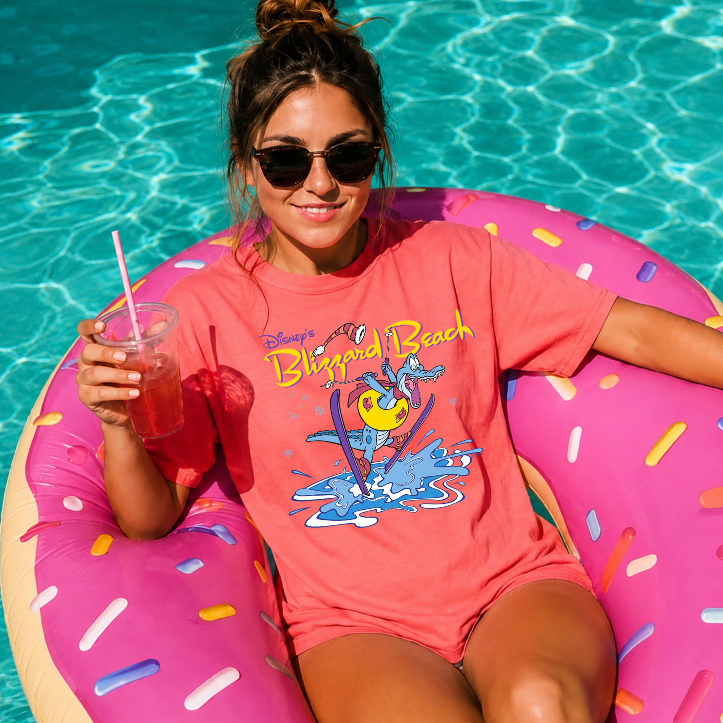 BB LATER GATOR WATER PARK SHIRT FOR ADULTS - COMFORT COLORS