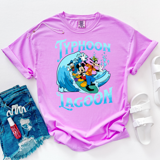 TYPHOON WATER PARK SHIRT FOR ADULTS - COMFORT COLORS