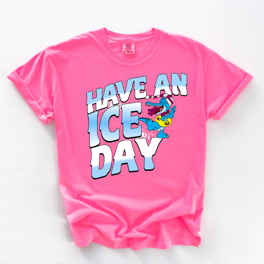 HAVE AN ICE DAY WATER PARK SHIRT FOR ADULTS - COMFORT COLORS