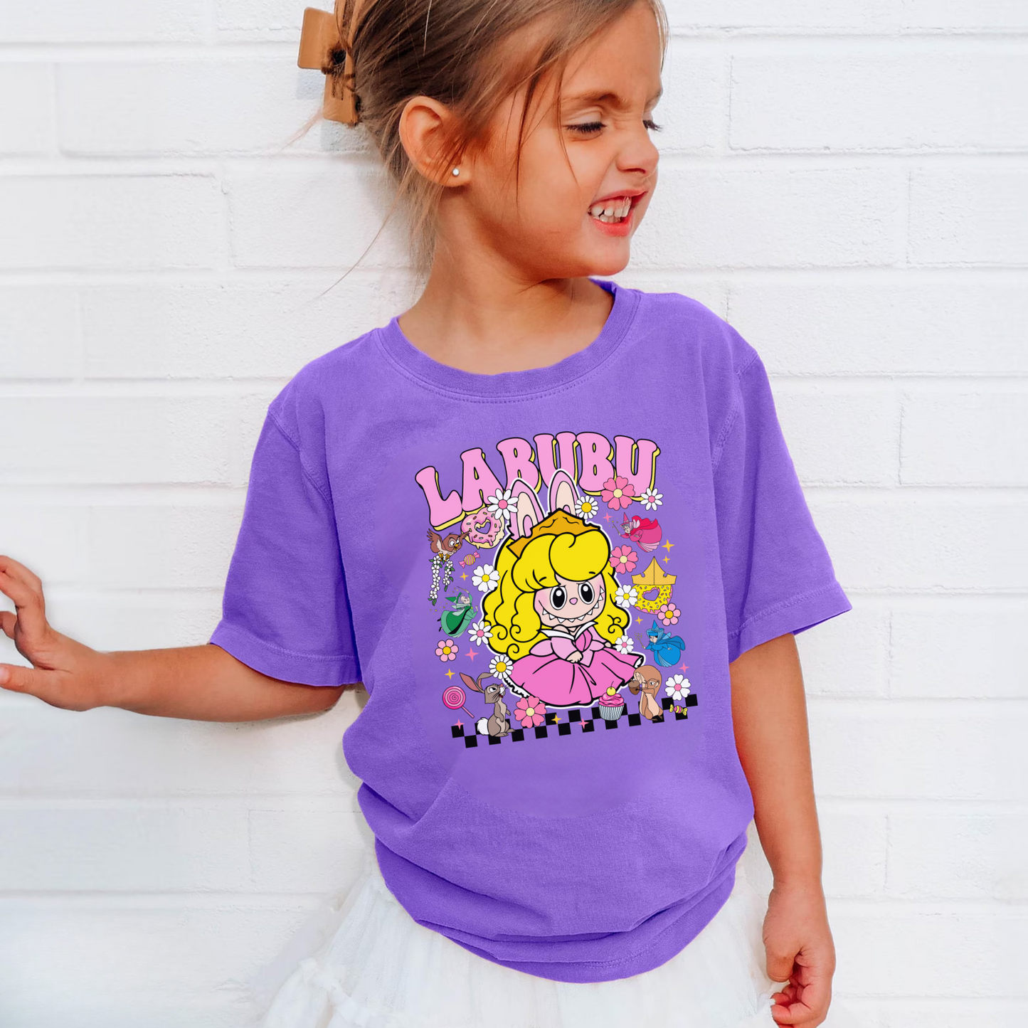 Sleeping Princess Monster Doll Shirt for Kids - Comfort Colors