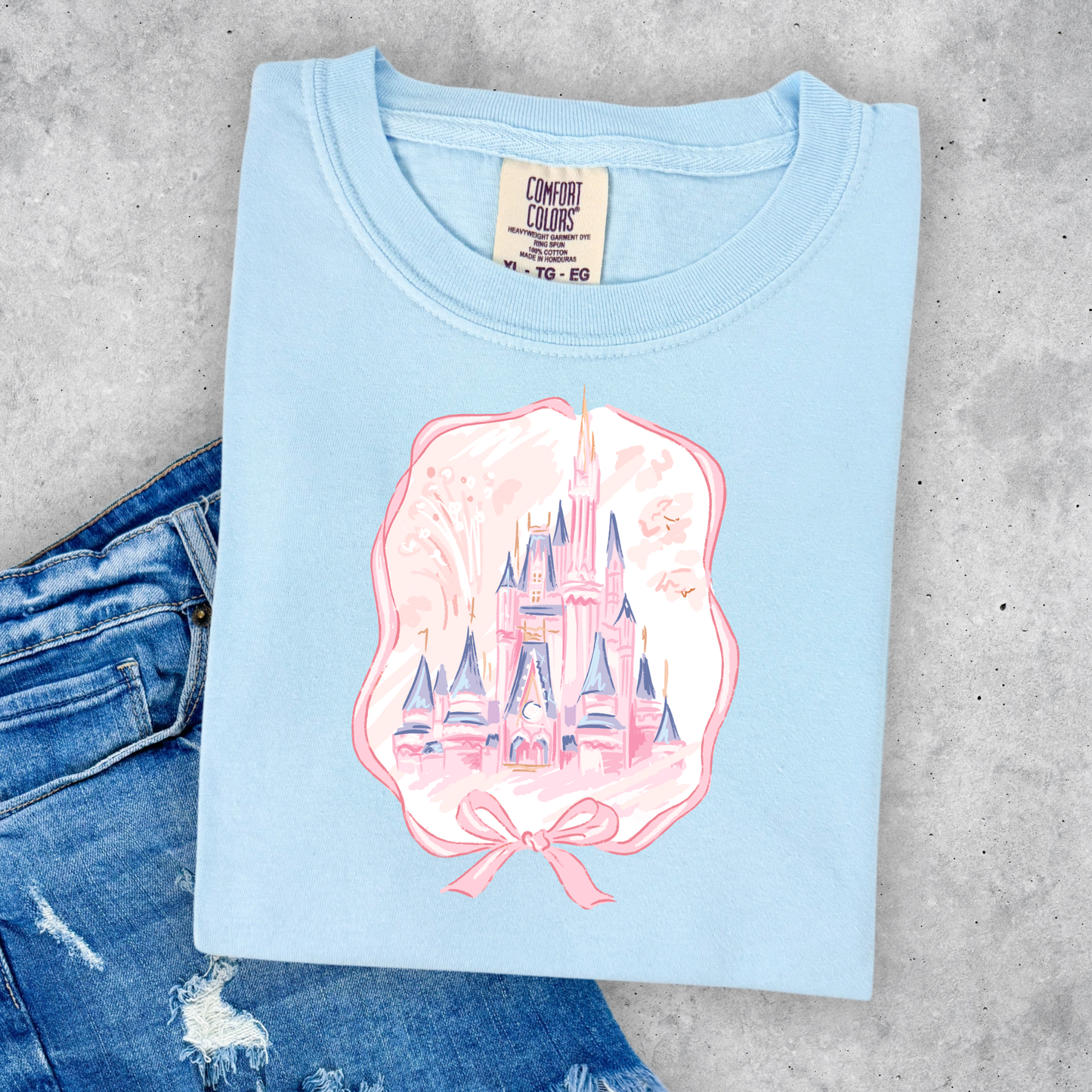 PINK CASTLE SHIRT