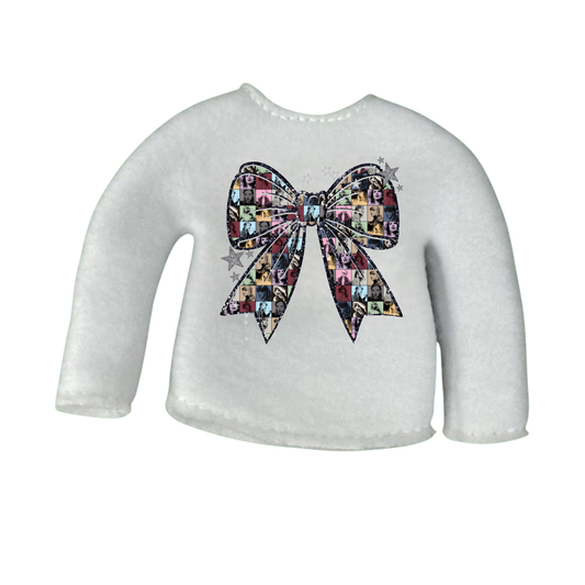 Elf sweater for 12" doll - design 20