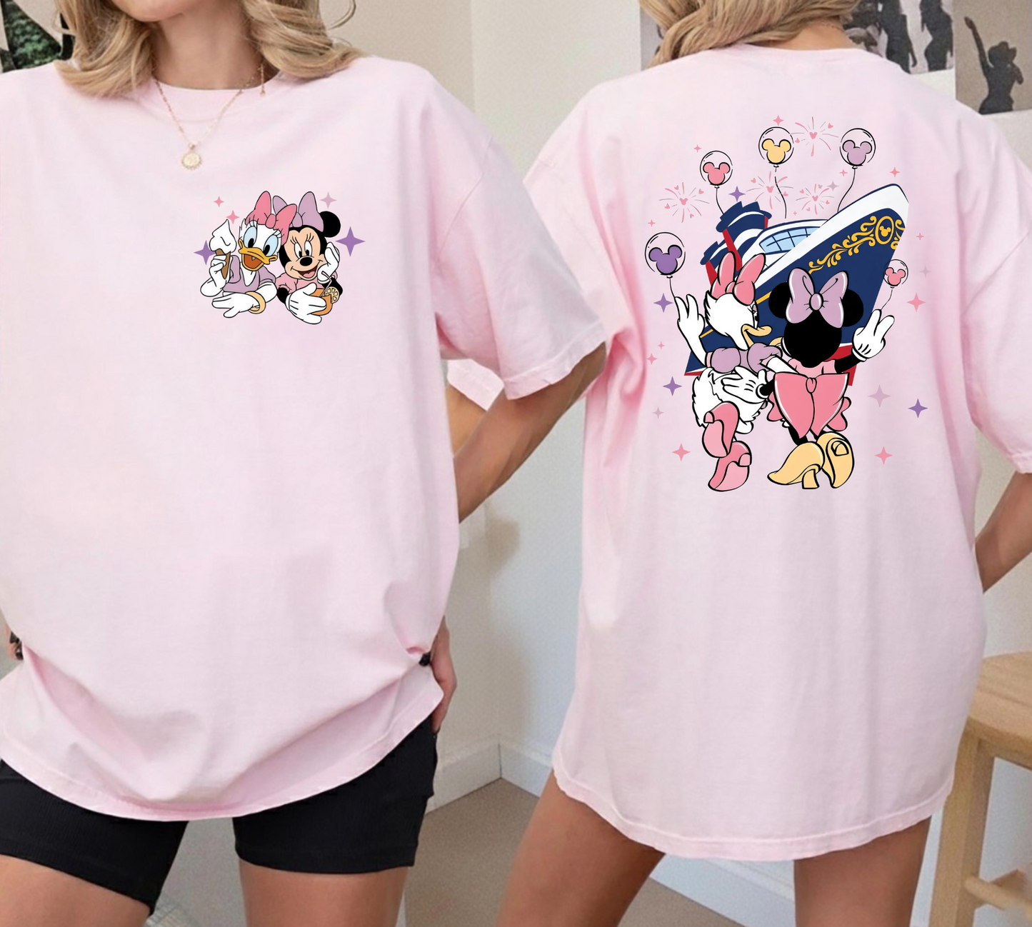 Minnie Daisy Cruise Shirt for Adults and Kids