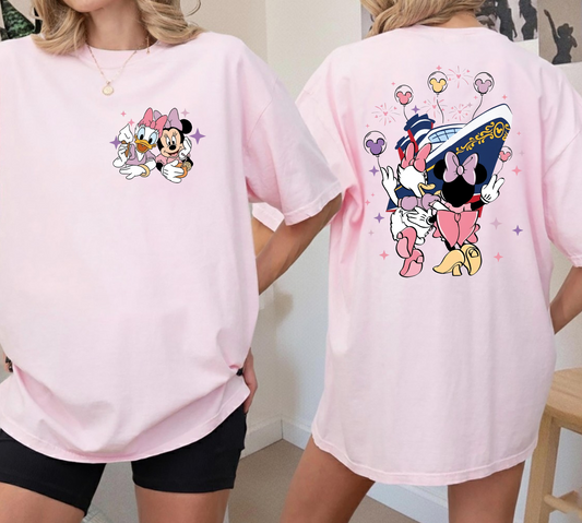 Minnie Daisy Cruise Shirt for Adults and Kids