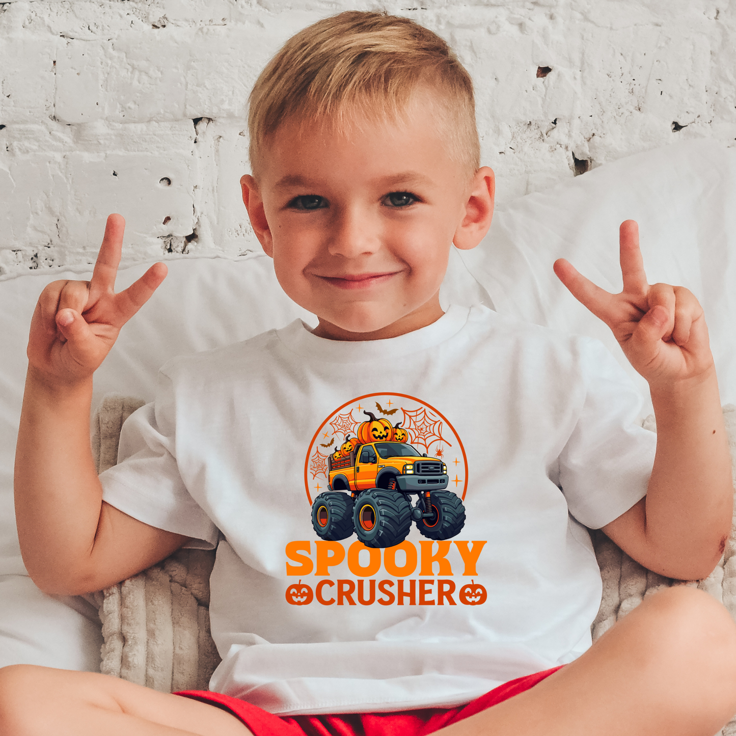 Halloween Monster Truck | Boys Halloween Shirt