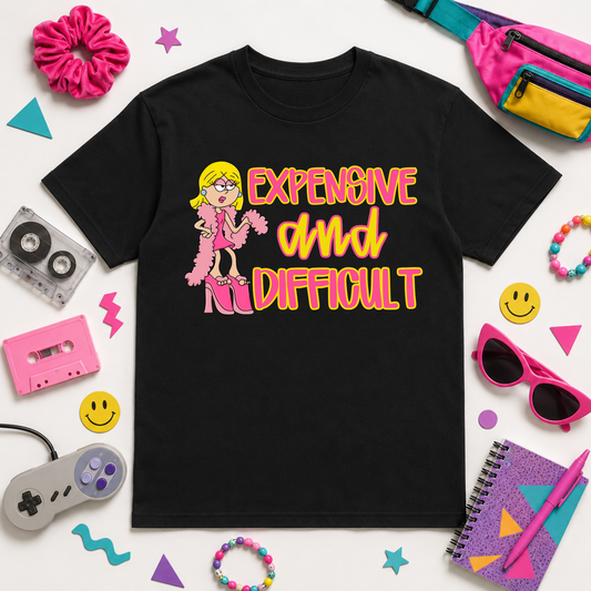 LIZZIE EXPENSIVE & DIFFICULT TSHIRT