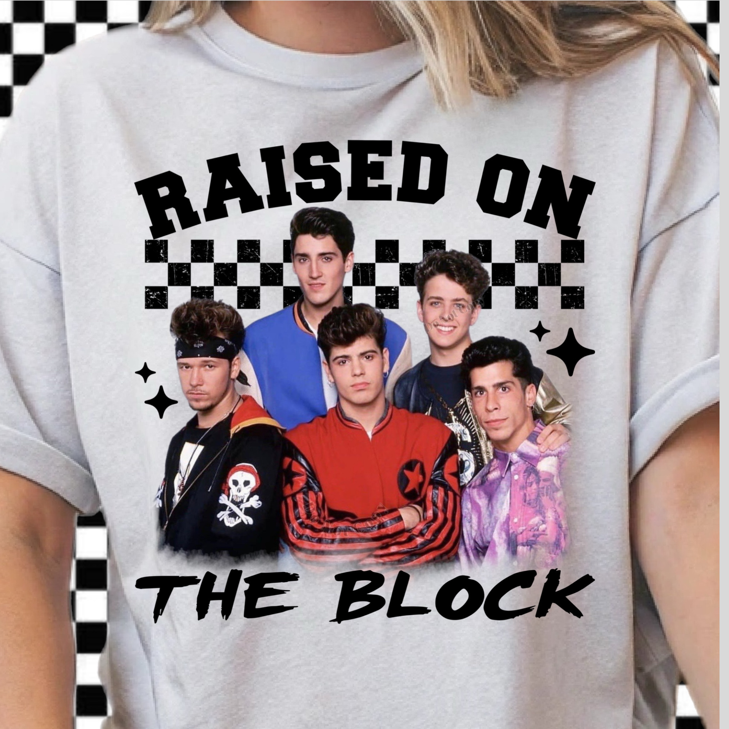 RAISED ON THE BLOCK TSHIRT