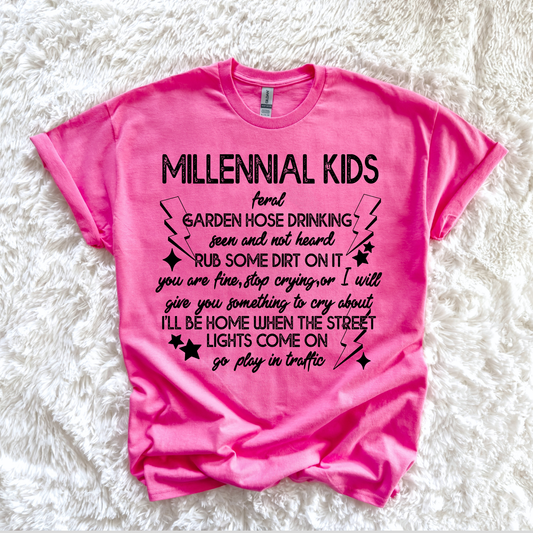 MILLENNIAL KIDS TSHIRT