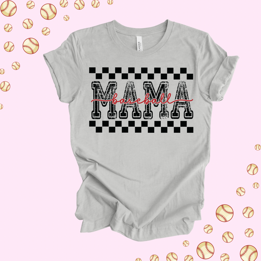 Baseball Mama Shirt for Women | Cute Baseball Mom Tee | Game Day Baseball Outfit | Baseball Mom Gift