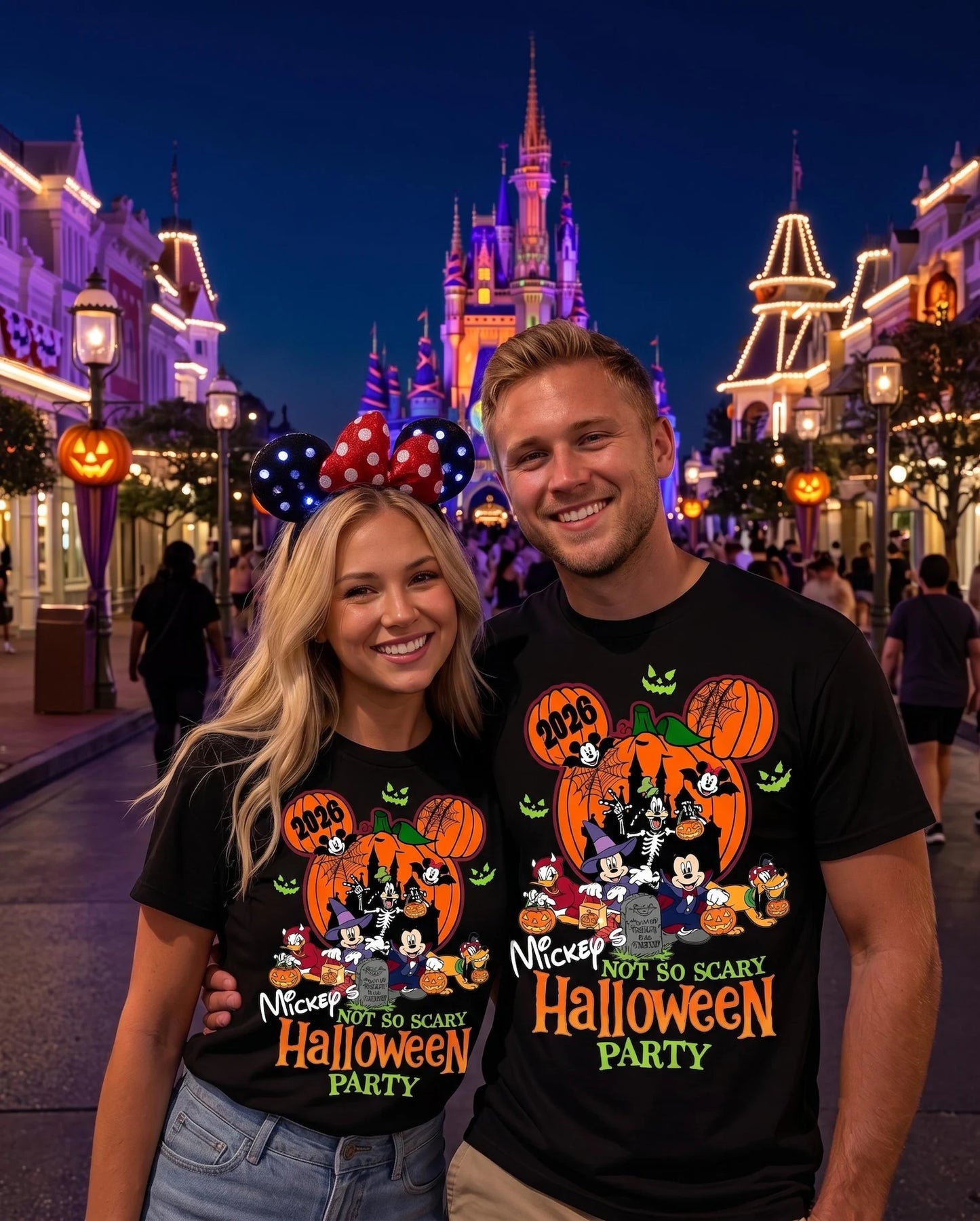 HALLOWEEN PARTY MATCHING COUPLES SHIRTS - MNSSHP 2026 COMFORT COLORS
