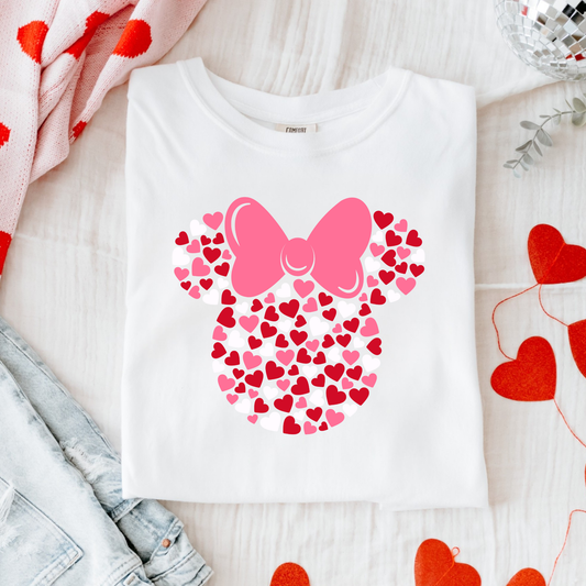 Mouse heart Shirt - Youth & Adult Sizes