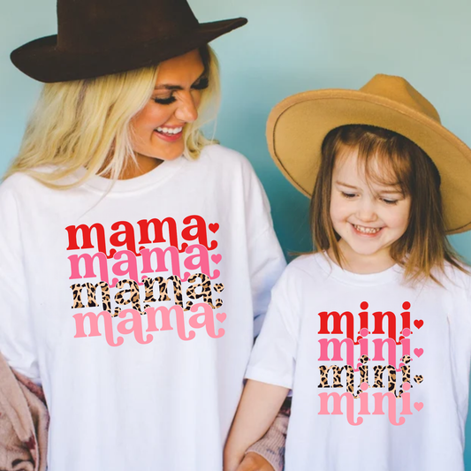 Valentine’s Day Mama & Mini Shirts | Matching Mom and Child Love Shirts