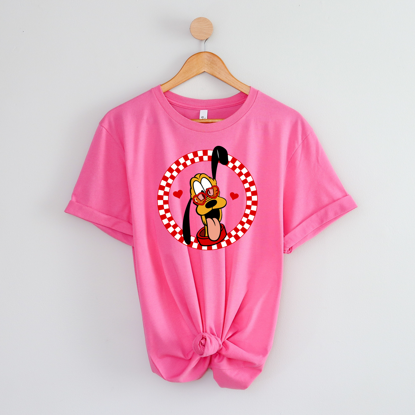 PLUTO DOG VALENTINE’S DAY SHIRT