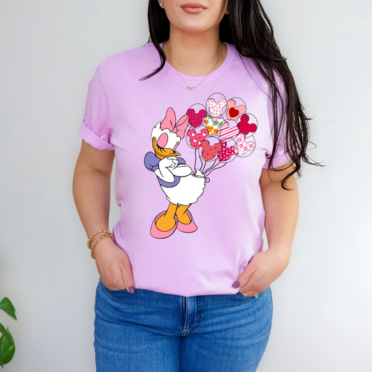 DAISY VALENTINES DAY SHIRT
