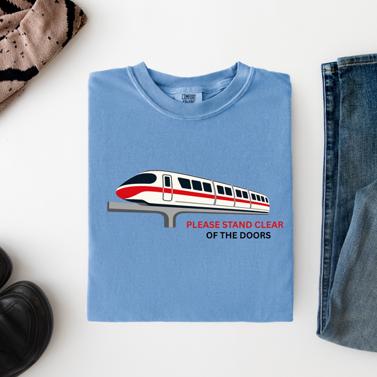 MONORAIL SHIRT - Men’s Theme Park Comfort Colors Shirt COMFORT COLORS ADULT TEE