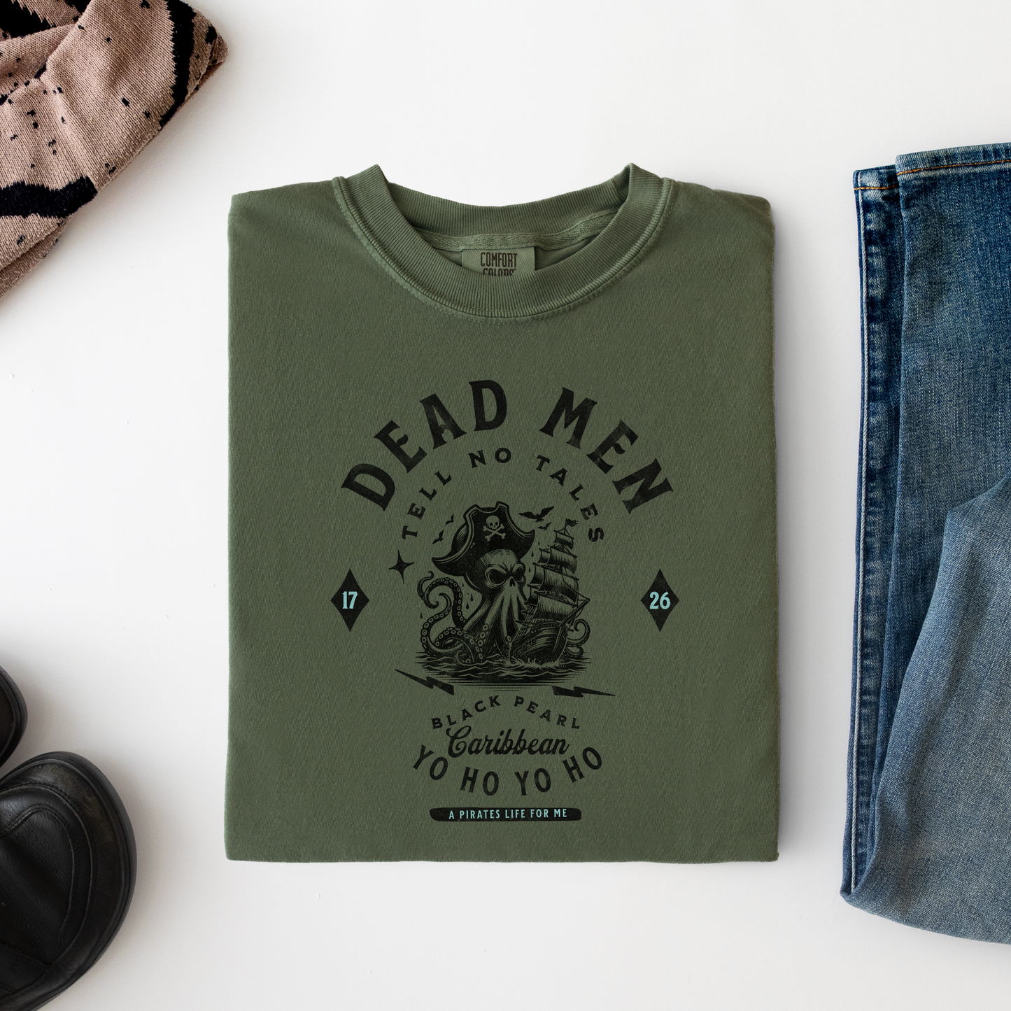 PIRATES SHIRT - Men’s Theme Park Comfort Colors Shirt COMFORT COLORS ADULT TEE
