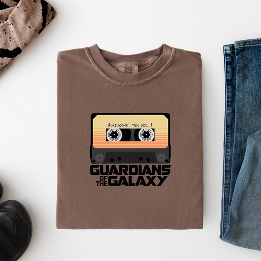GOTG MIX TAPE 1 SHIRT - Men’s Theme Park Comfort Colors Shirt COMFORT COLORS ADULT TEE