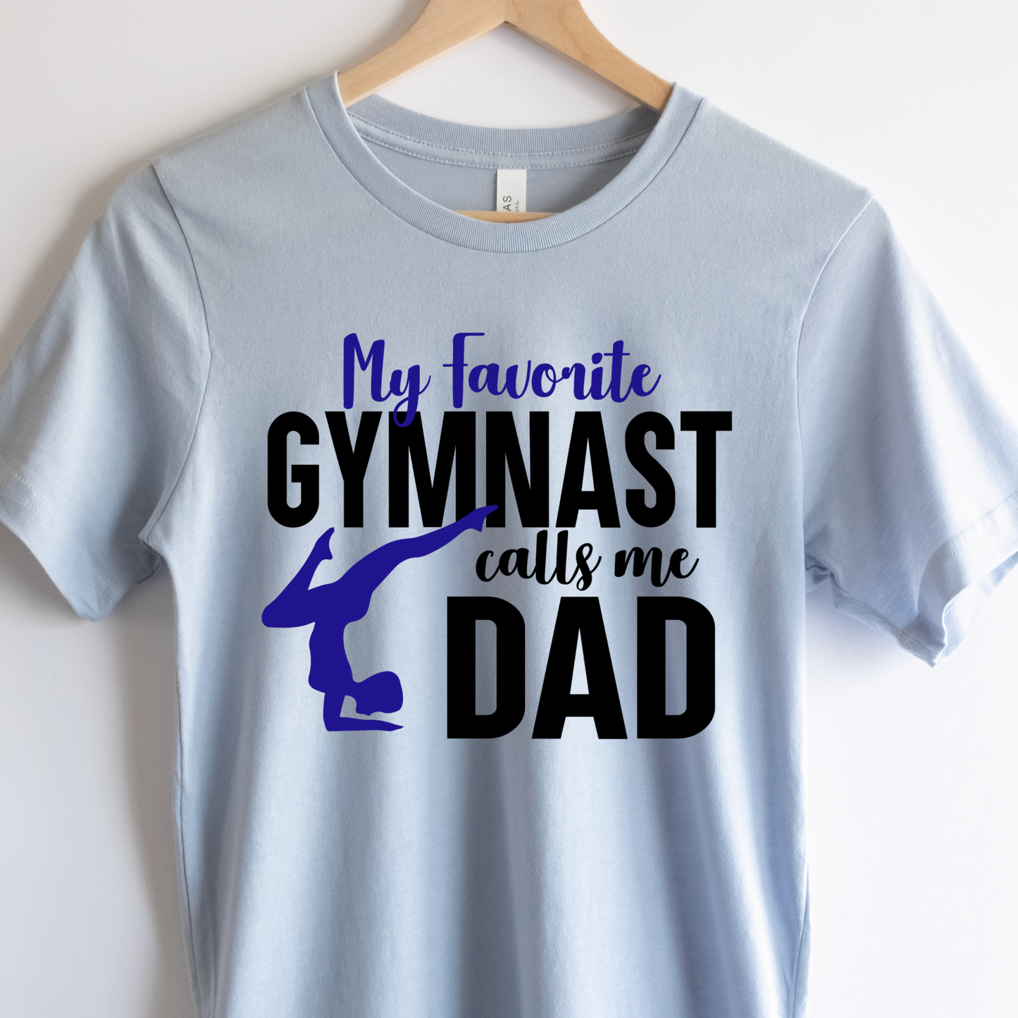 Gymnastics Dad Shirt | Proud Gym Dad Tee | Gymnastics Meet Day Shirt Gift