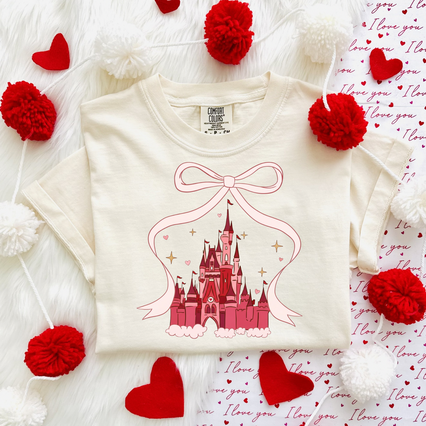 VALENTINE’S DAY CASTLE SHIRT - Youth & Adult Sizes