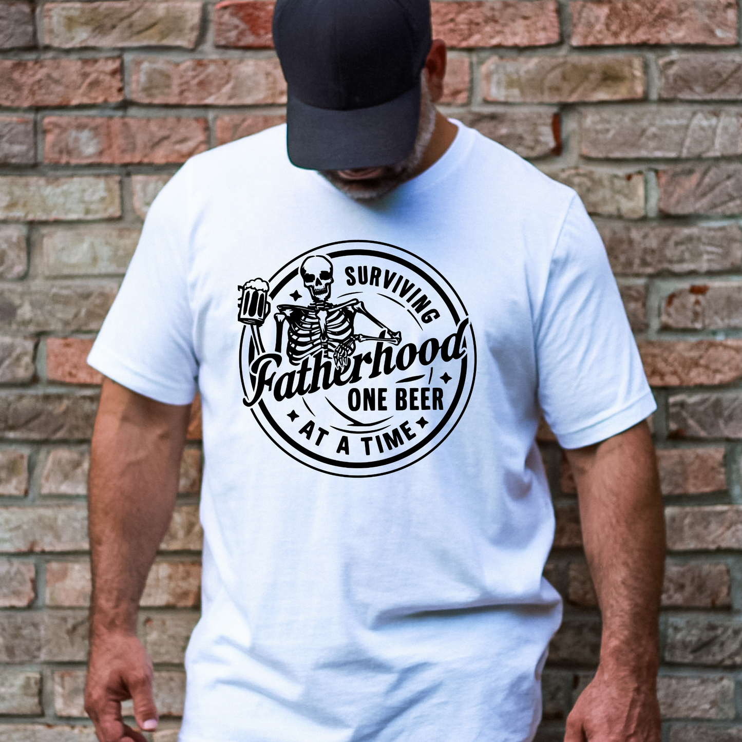Surviving Fatherhhod One Beer At A time Shirt