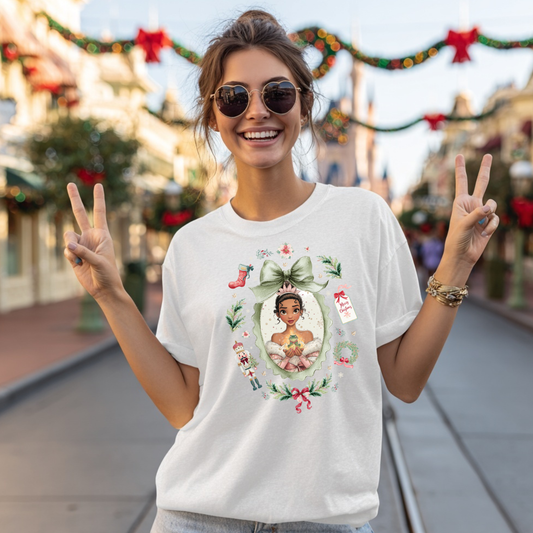 Princess Tiana Christmas Shirt