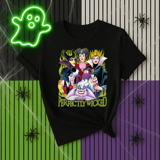 Perfectly Wicked Villains T-shirt